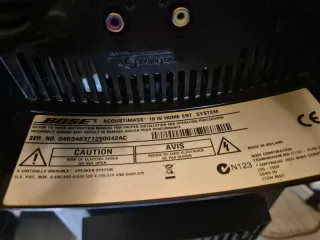 Sistema de Sonido Bose Home Cinema No envio