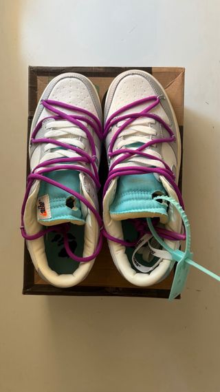 Nike Dunk Low Off-White Lote 21