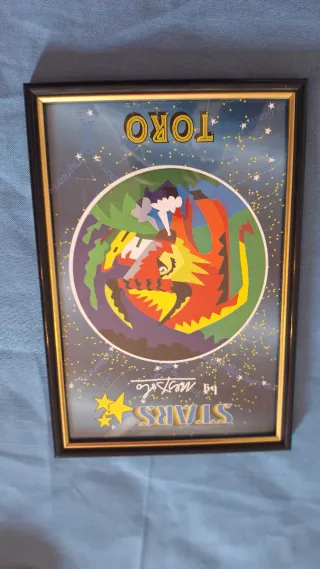 Quadretto Toro con Stelle