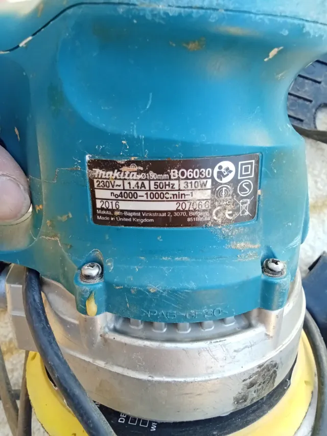 Lijadora Rotoorbital Makita