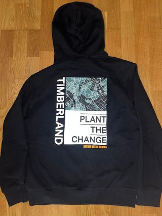 Sudadera Timberland Negra Con Capucha