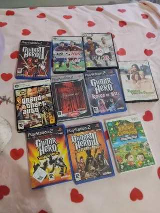 Lote Videojuegos PS2, PC, Wii