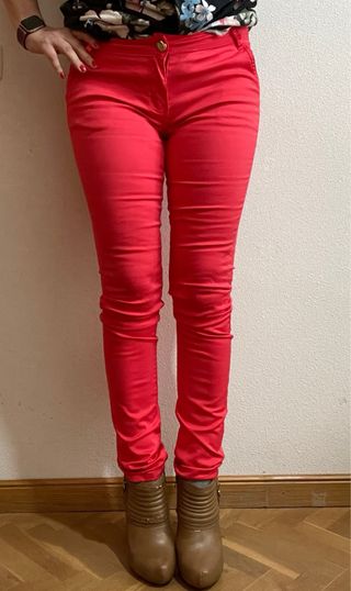 Pantalones Harmont & Blaine Rojos Talla M