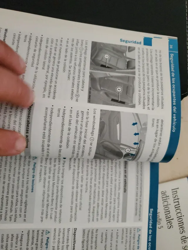 Mercedes Clase B W245  manual Instrucciones