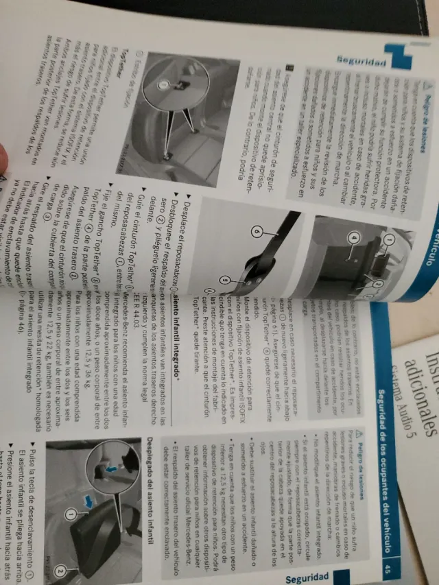 Mercedes Clase B W245  manual Instrucciones