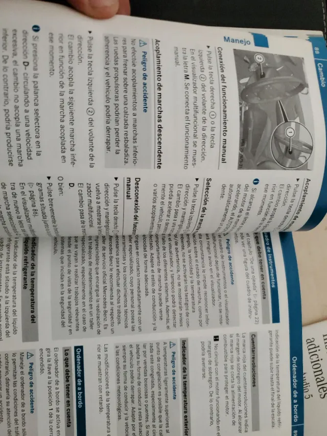 Mercedes Clase B W245  manual Instrucciones