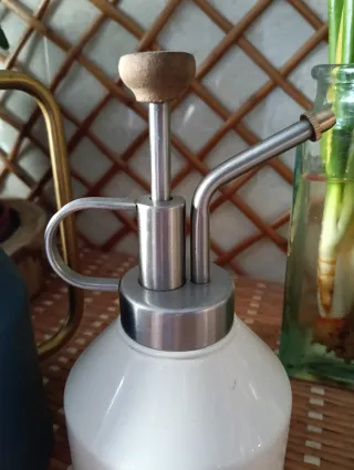 Pulverizador para plantas blanco