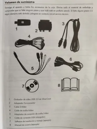 Capturadora de vídeo USB SilverCrest