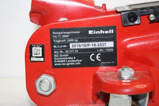 GATO HIDRAULICO EINHELL CC-TJ-2000 HASTA 2T 73717