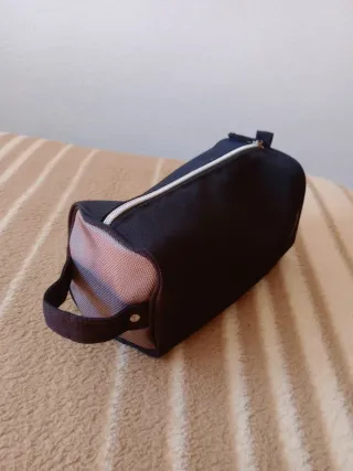 Neceser Axe Negro y Gris Nuevo