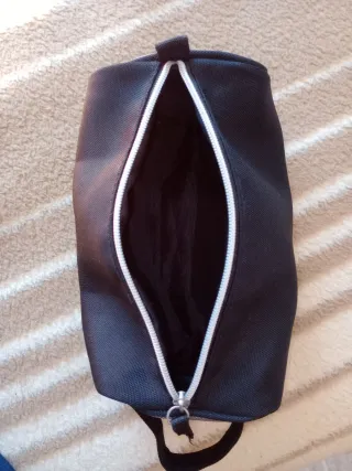 Neceser Axe Negro y Gris Nuevo