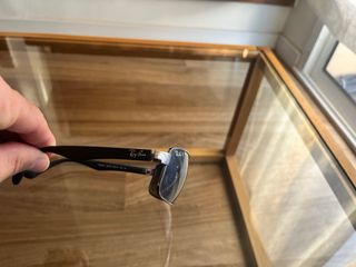 Gafas Ray Ban Polarizadas Plata y cristal gris.