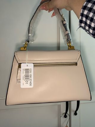 Bolso Guess Beige y Dorado