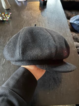 Boina Francesa Negra/Gris