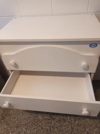 Bañera cambiador bebé con 4 cajones