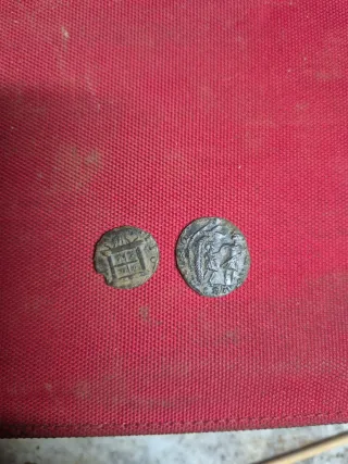 Lote monedas romanas antiguas