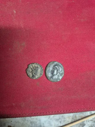 Lote monedas romanas antiguas