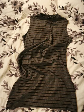 Vestiti donna nero e vestito smanicato Mango