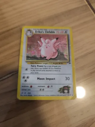 Erika's Clefable 3/132 Pokémon Carta