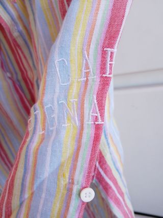 Carlo Pignatelli Camicia Uomo Cotone Righe Italia
