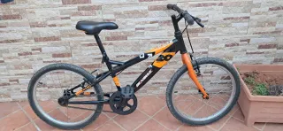 Bicicleta BMX DENBIKE 20 Arancione/Nero