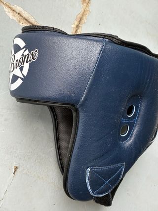 Guantes de Boxeo El Bronx Azules y rojos.