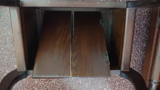 Arpón de madera decorativo