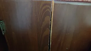 Arpón de madera decorativo