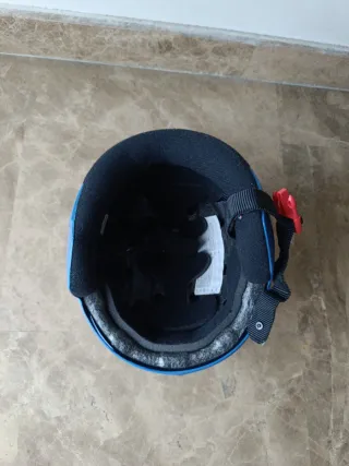 Casco de nieve infantil azul Quechua