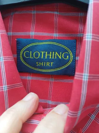 Camicia uomo a quadri button down