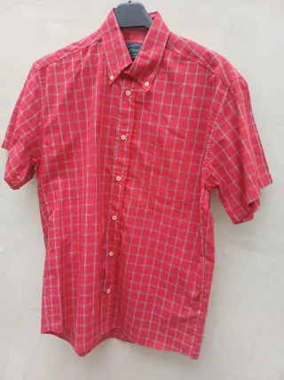 Camicia uomo a quadri button down