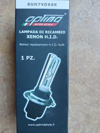 Lampada Xenon H7 6000K Optima