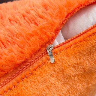 2 Cuscini in Velluto Arancione