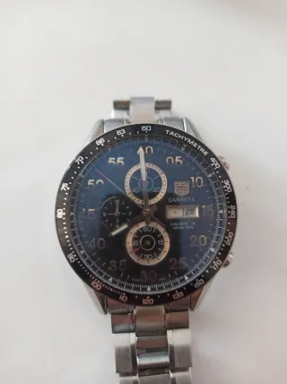 TAG Heuer Carrera Cronógrafo Azul Hombre