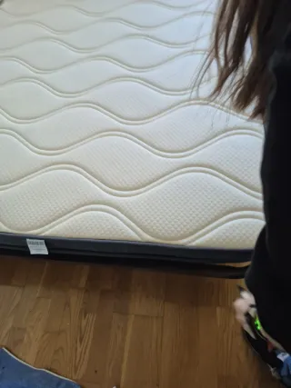 Somier y Colchón 135cm