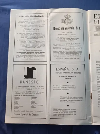 Revista El Mundo Financiero 1982. Ver.
