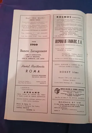 Revista El Mundo Financiero 1982. Ver.