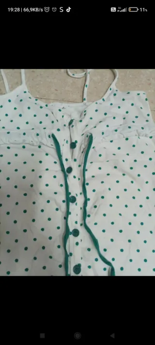 Pijama women'secret lunares talla M