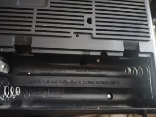 Radio Cassette Philips D7160 Negra