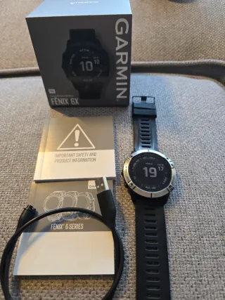 Garmin Fenix 6X Pro Negro/Plata
