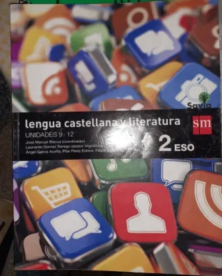 Libro lengua castellana y literatura 2 de la ESO