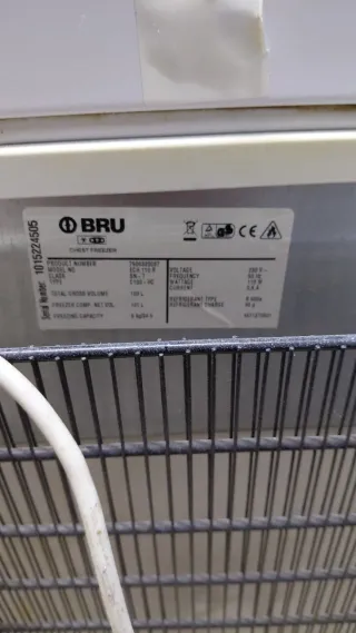 Congelador horizontal Bru