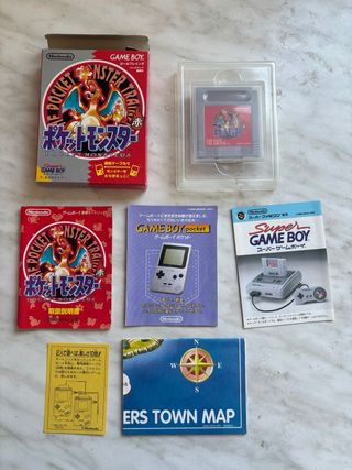 Juegos Pokémon Game Boy Japón (4 juegos)