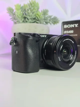 Cámara Sony A6400 + Objetivo 16-50mm