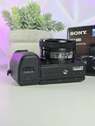 Cámara Sony A6400 + Objetivo 16-50mm