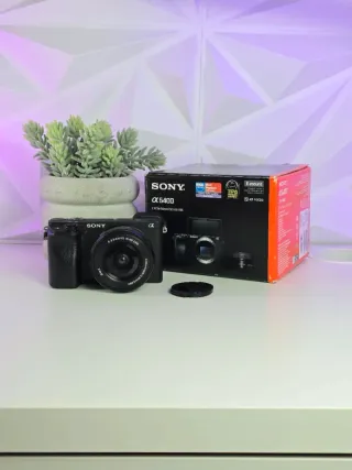 Cámara Sony A6400 + Objetivo 16-50mm