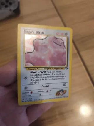 Koga's Ditto Pokémon 10/132 Gym Challenge
