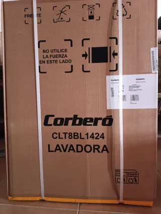 Oportunidad. Lavadora Corberó Carga Frontal 8kg Bl