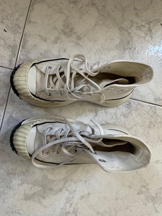 Converse Plataforma Blancas