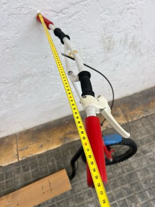 Patinete artesanal con ruedas grandes de 16”